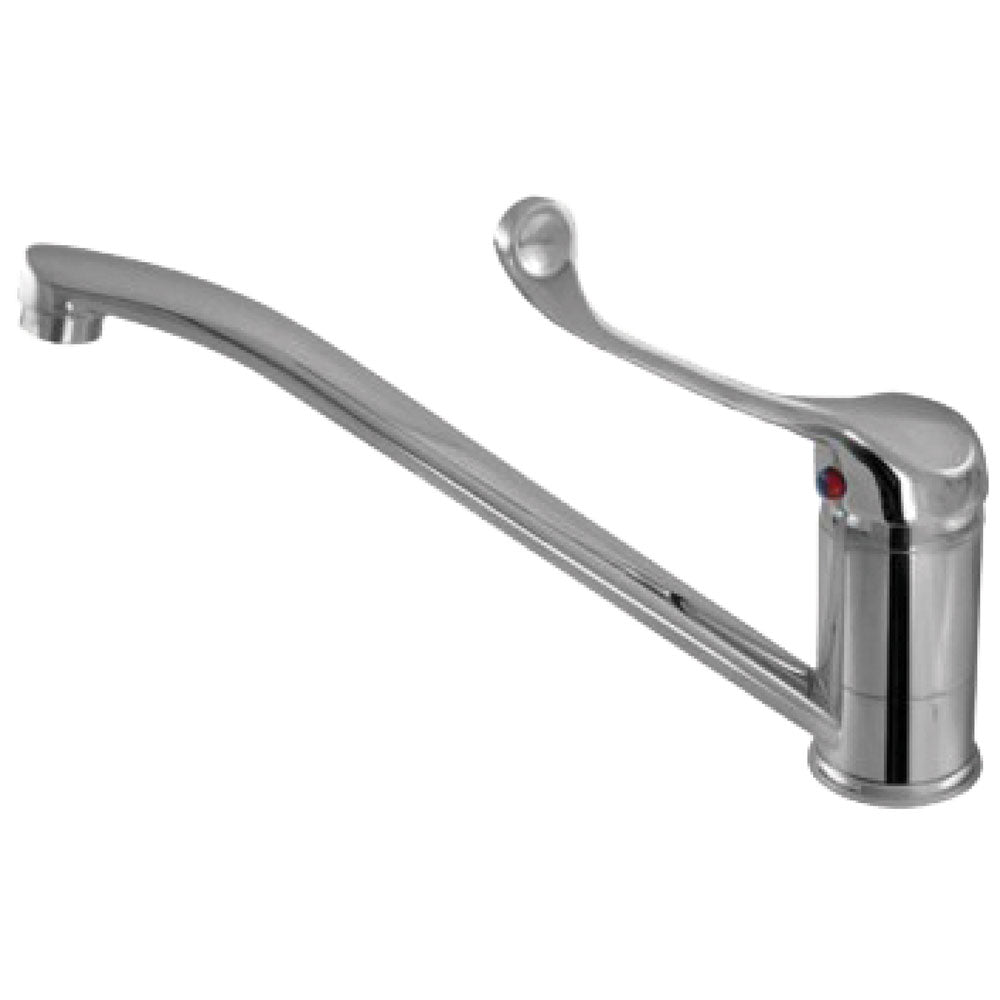 Stella Care Sink Mixer with Rubber Lined Flexi Hose - Default