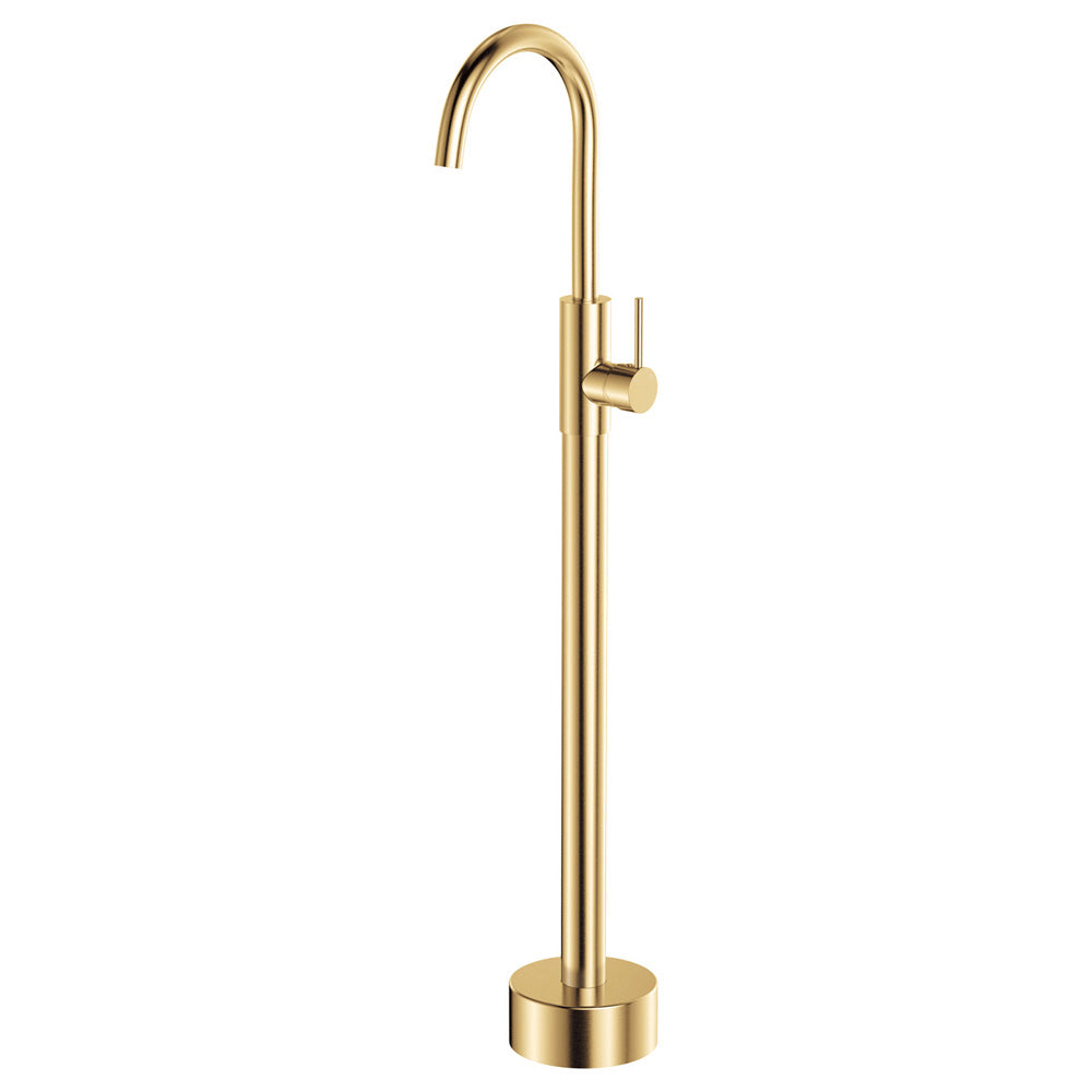 Kaya Floor Mounted Bath Mixer - Urban Brass