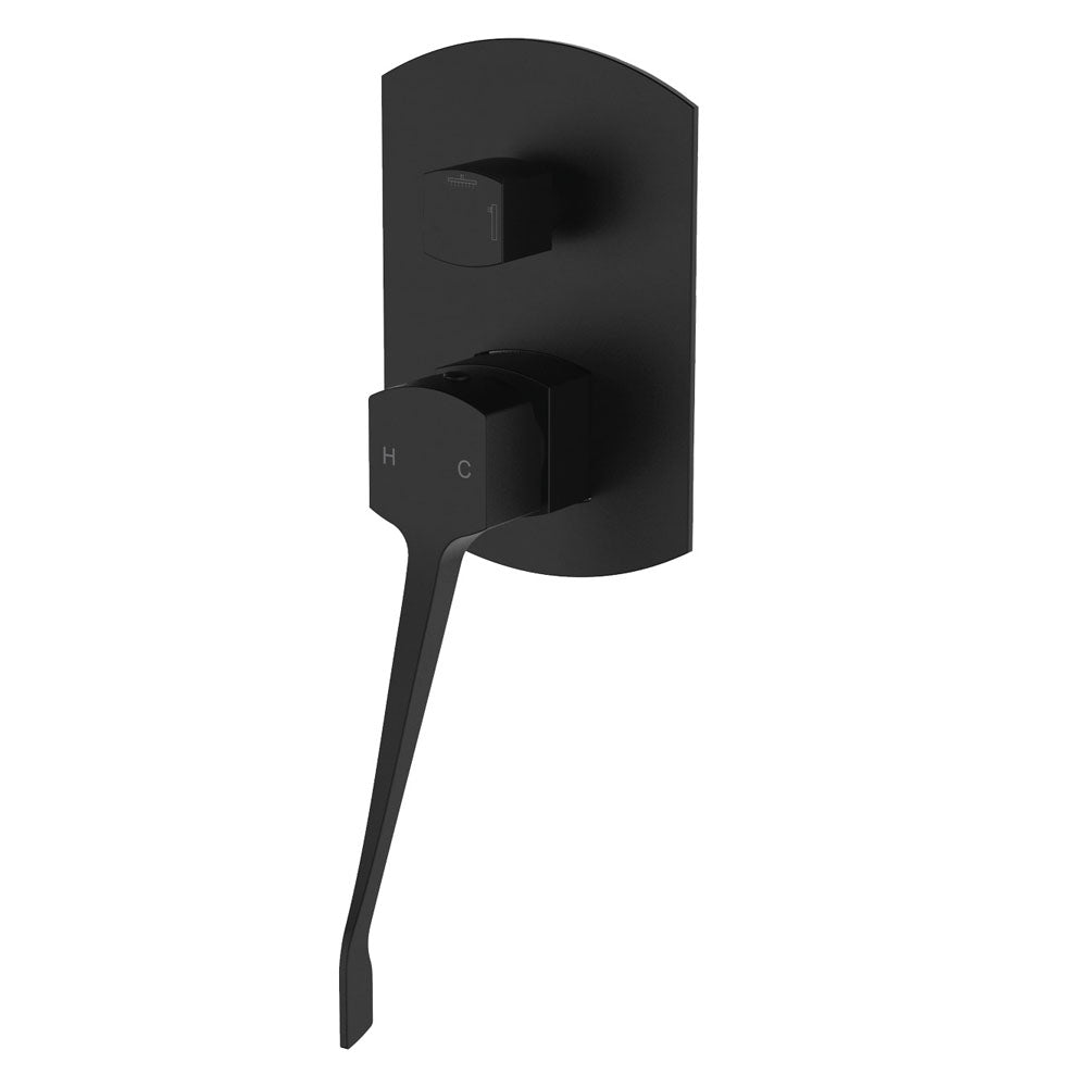 Koko Care Wall Diverter Mixer - Matte Black