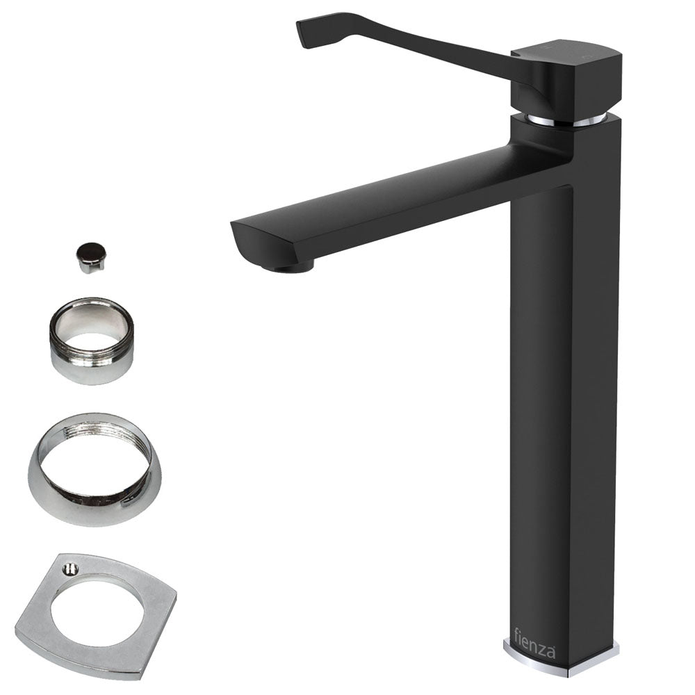 Koko Care Tall Basin Mixer - Matte Black