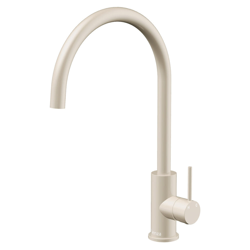Kaya Ambience Sink Mixer - Gloss Warm White