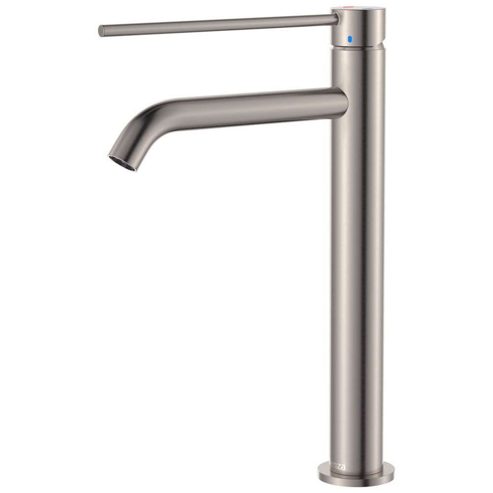 Kaya Care Tall Basin Mixer - Brushed Nickel