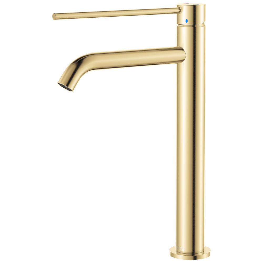 Kaya Care Tall Basin Mixer - Urban Brass