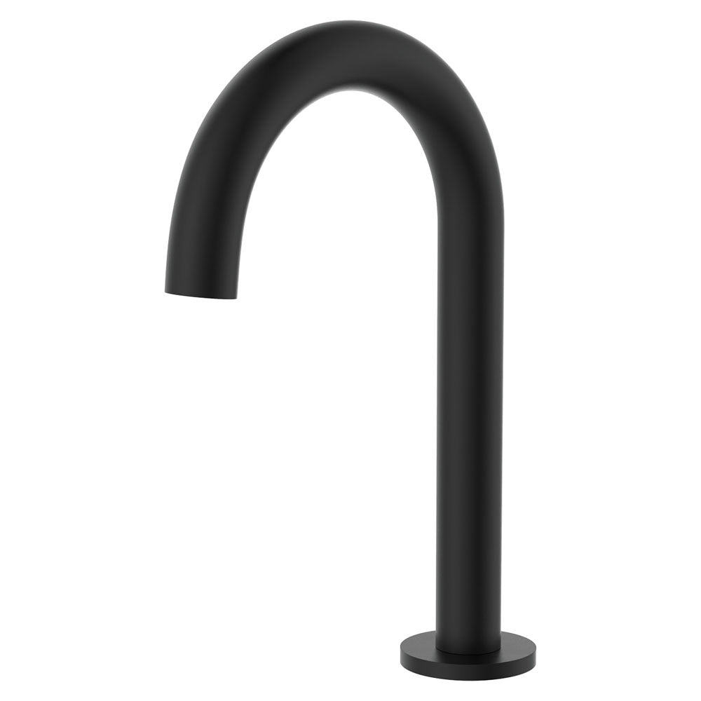 Kaya Hob Mounted Basin Outlet, Matte Black