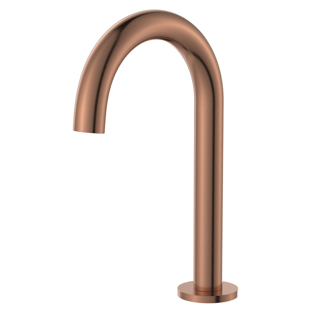 Kaya Hob Mounted Basin Outlet, Brushed Copper