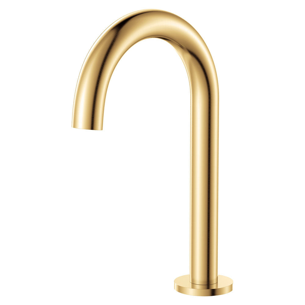 Kaya Hob Mounted Basin Outlet, Urban Brass