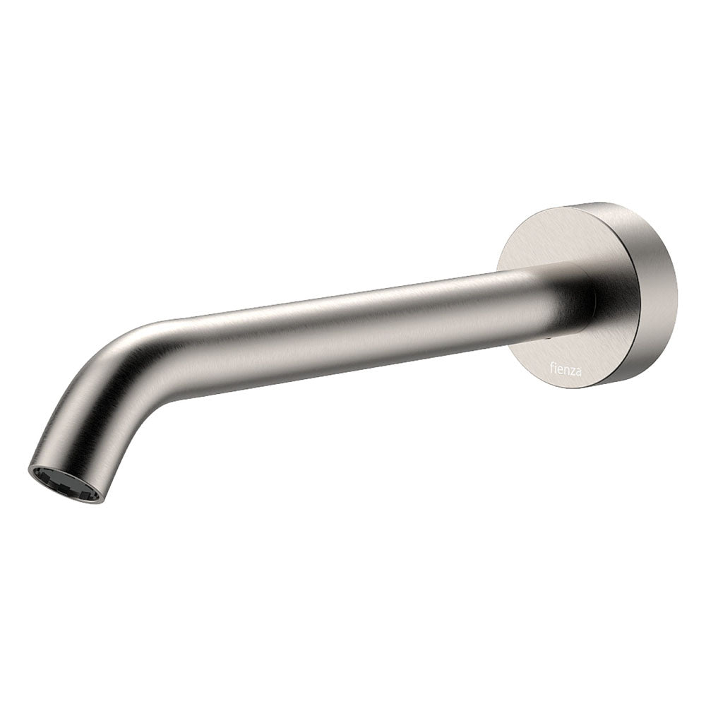 Kaya Wall Basin/Bath Outlet, 220mm - Brushed Nickel