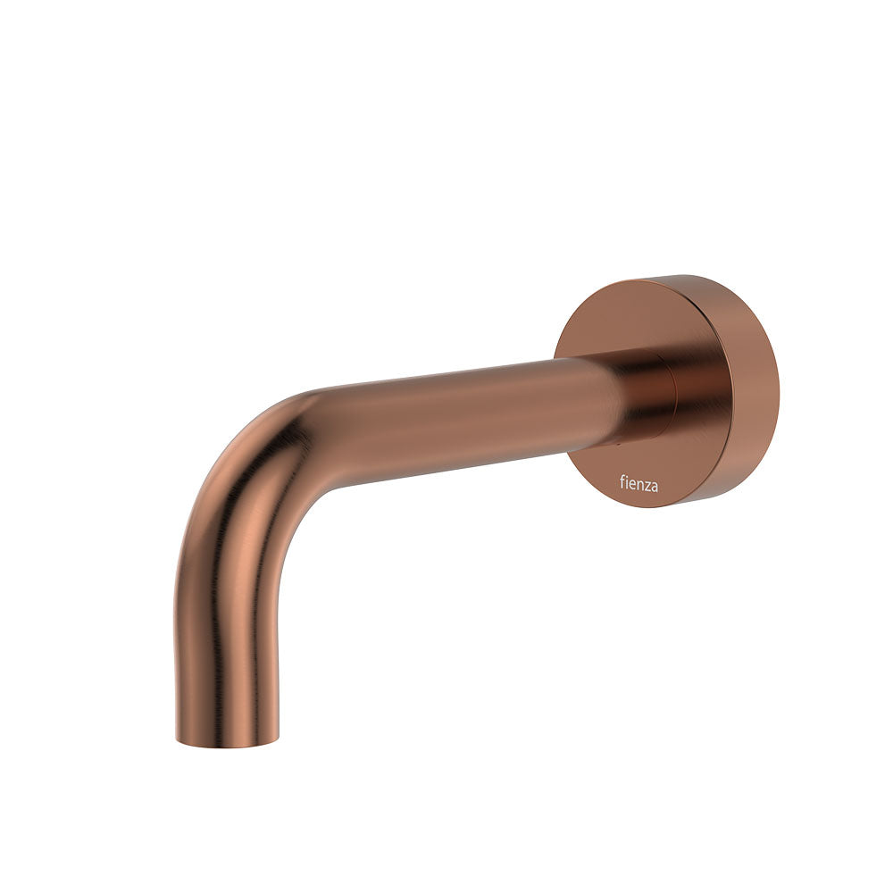 Kaya Basin/Bath Outlet, 130mm, Brushed Copper