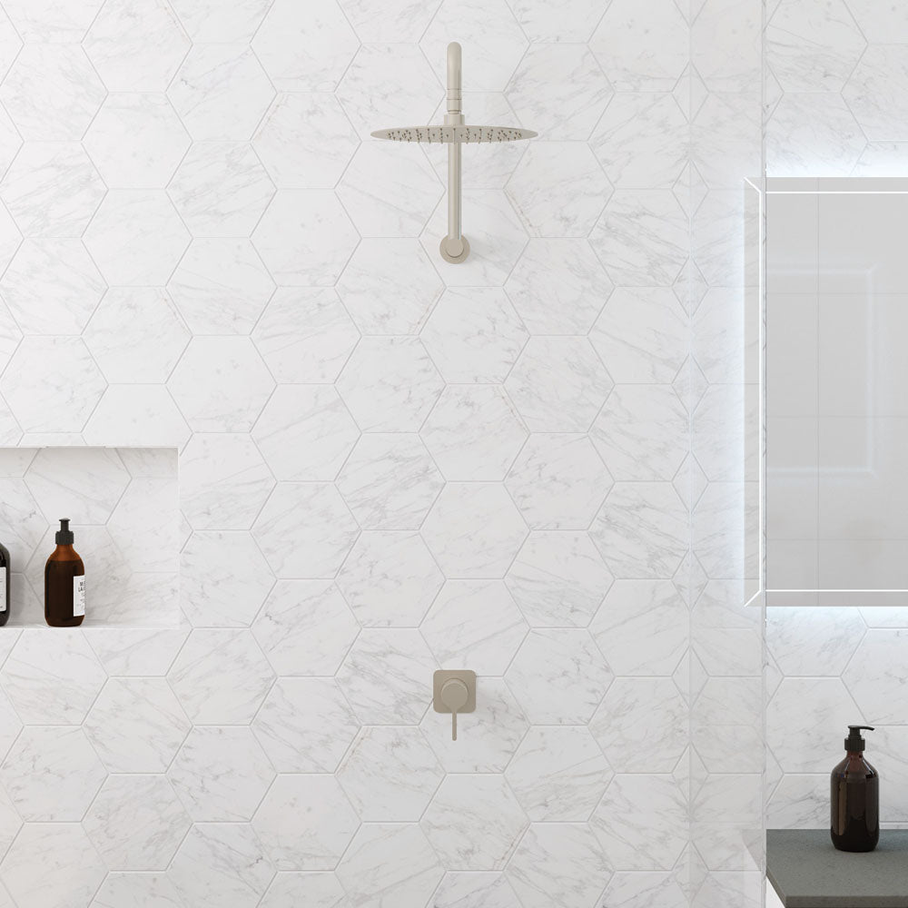 Sansa Wall Mixer, Square Plate