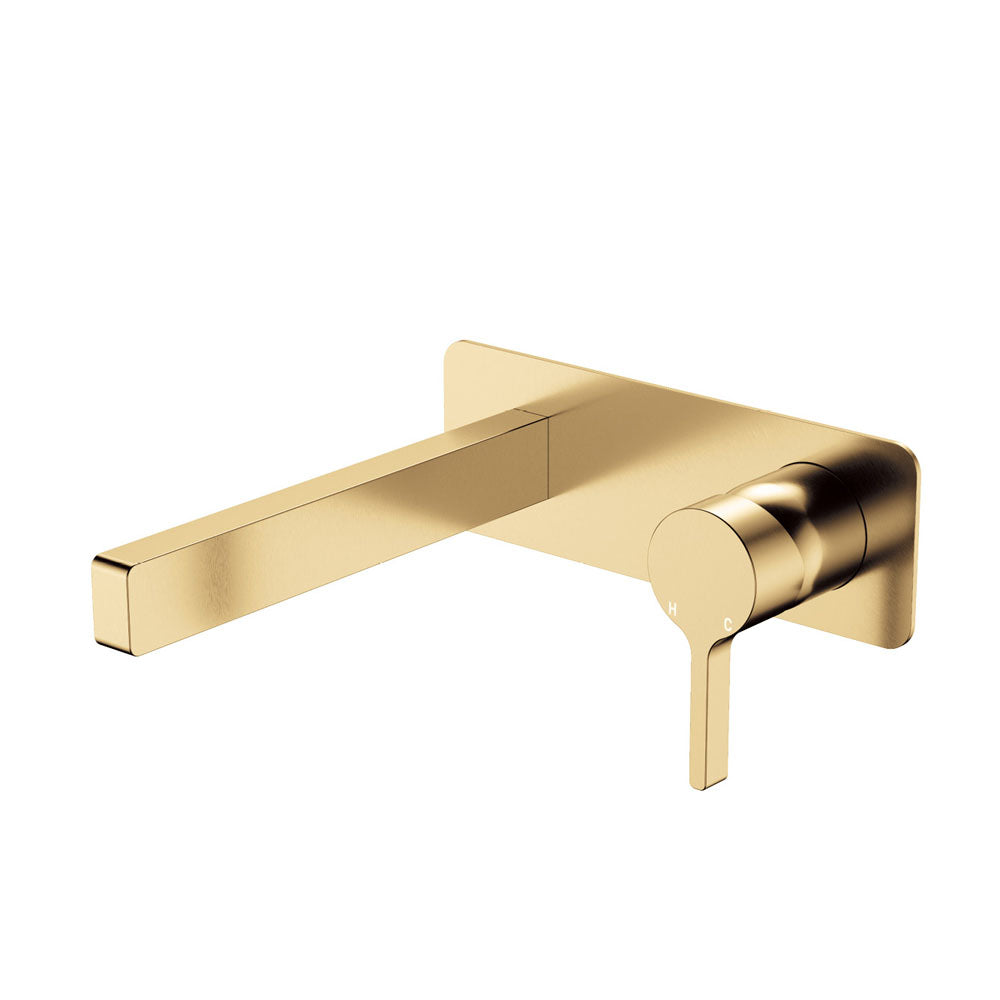 Sansa Wall Bath Mixer Set - Urban Brass