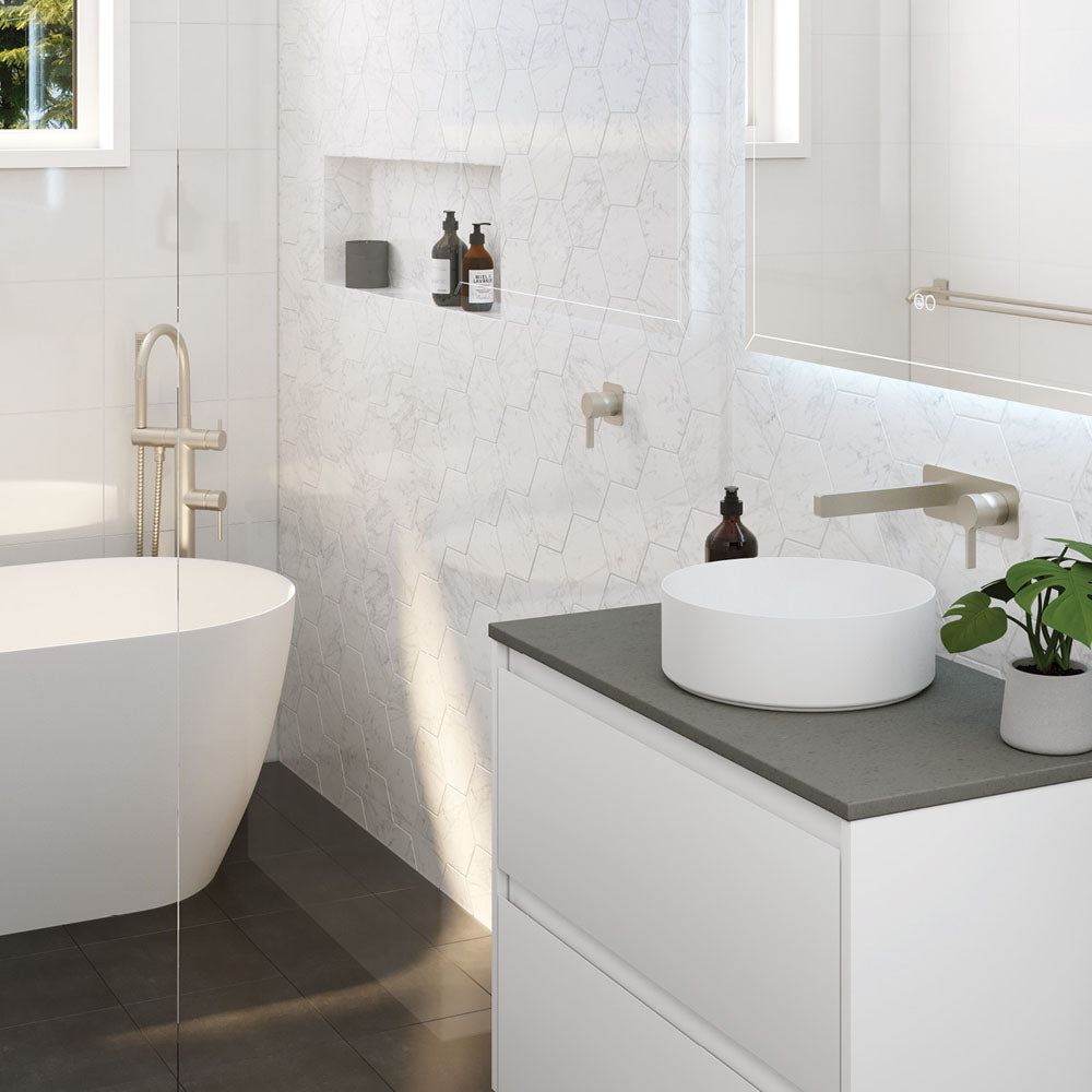 Sansa Wall Basin Mixer Set