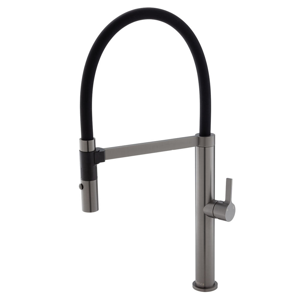 Sansa Pull Down Sink Mixer - Gun Metal