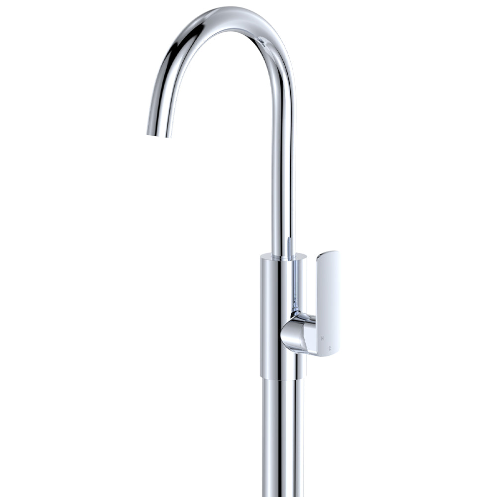 Tono Floor Mounted Basin/Bath Mixer