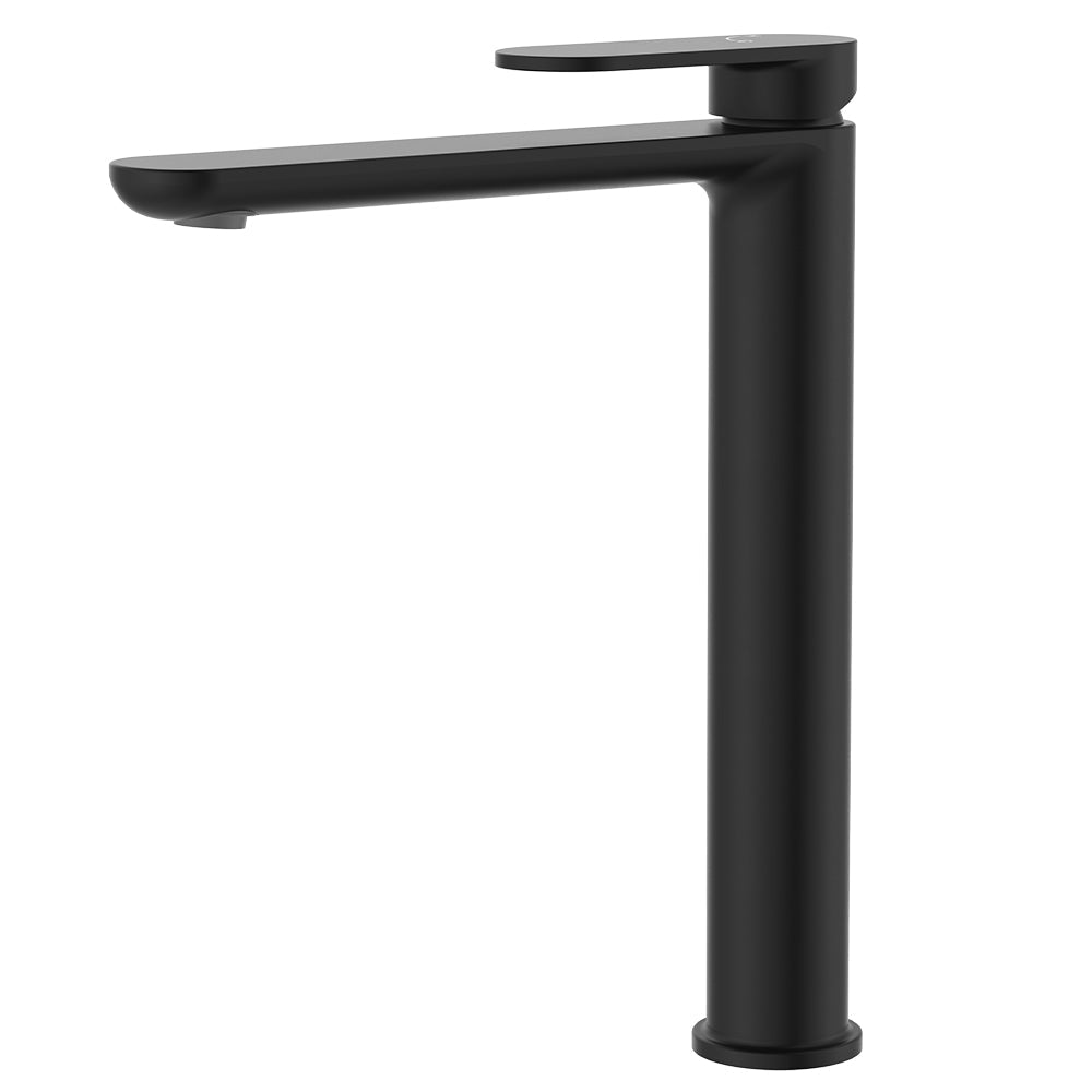 Empire Slim Cold Start Tall Basin Mixer - Matte Black