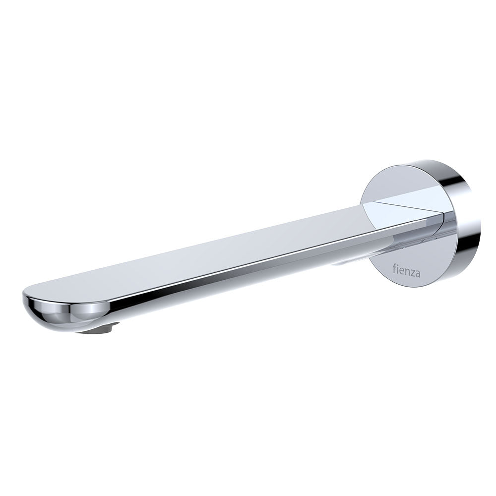 Empire Slim Basin/Bath Outlet, Round Plate, 220mm, Chrome