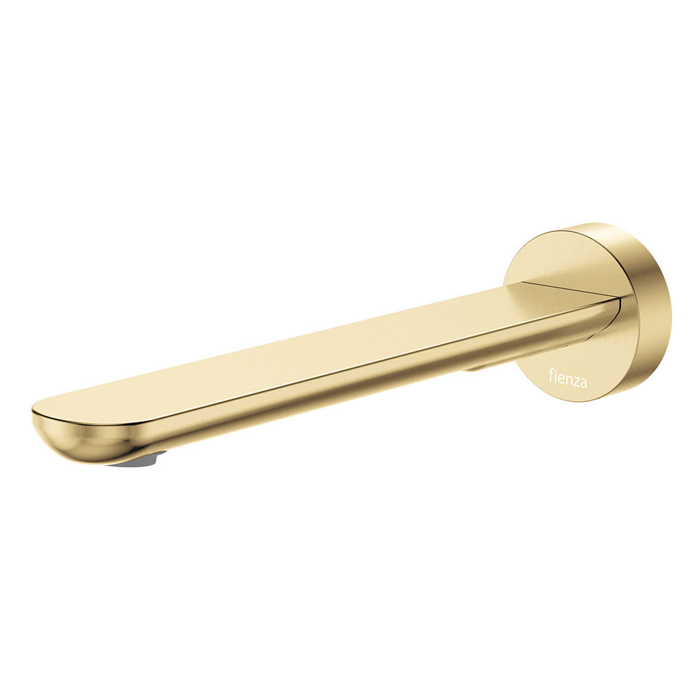 Empire Slim Basin/Bath Outlet, Round Plate, 220mm, Urban Brass