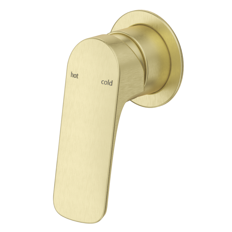 Kaza Shower Mixer - Round Plate - TRIM KIT ONLY