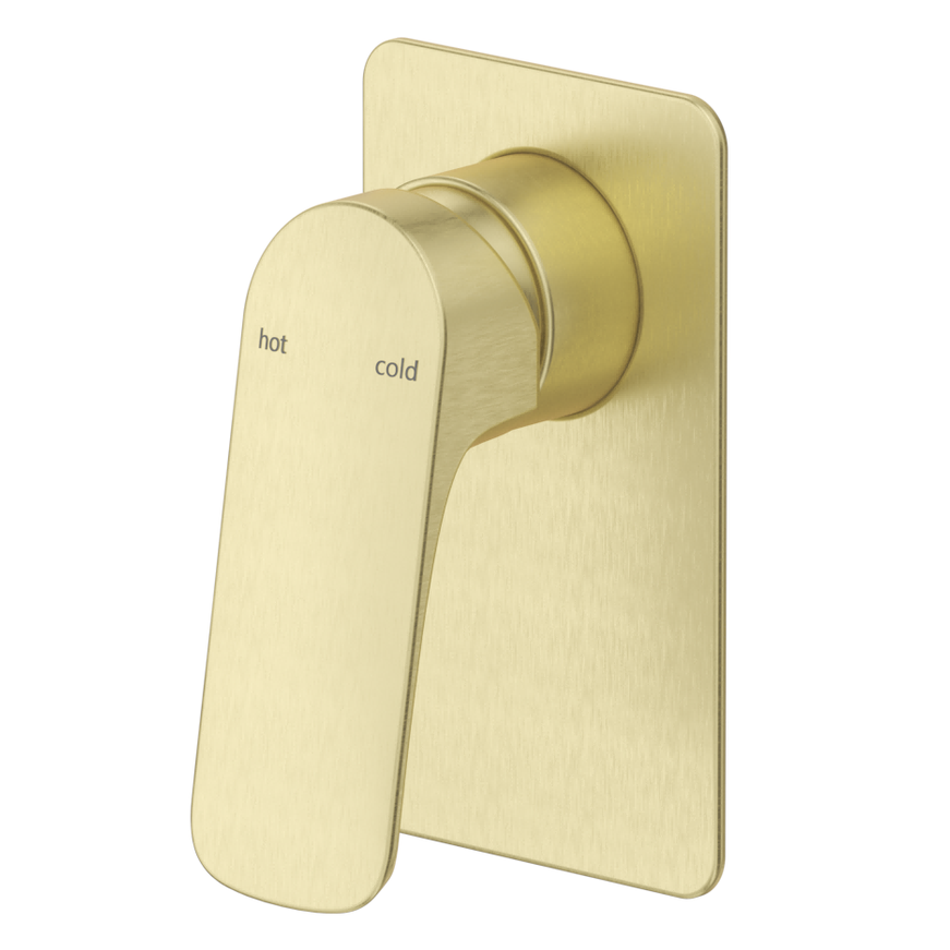 Kaza Shower Mixer - Square Plate - TRIM KIT ONLY