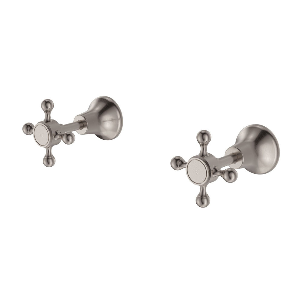 Lillian Wall Top Assemblies - Brushed Nickel