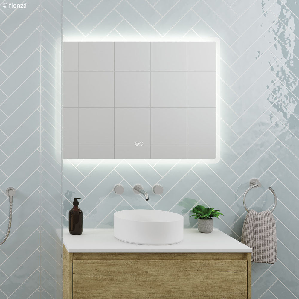 Kaya Wall Set, Round Taps, 180mm Outlet