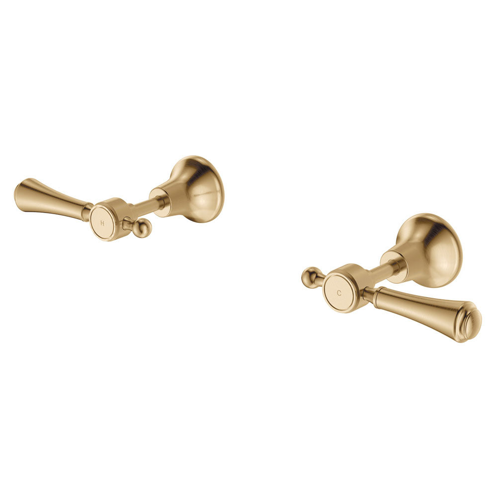 Lillian Lever Wall Top Assemblies - Urban Brass