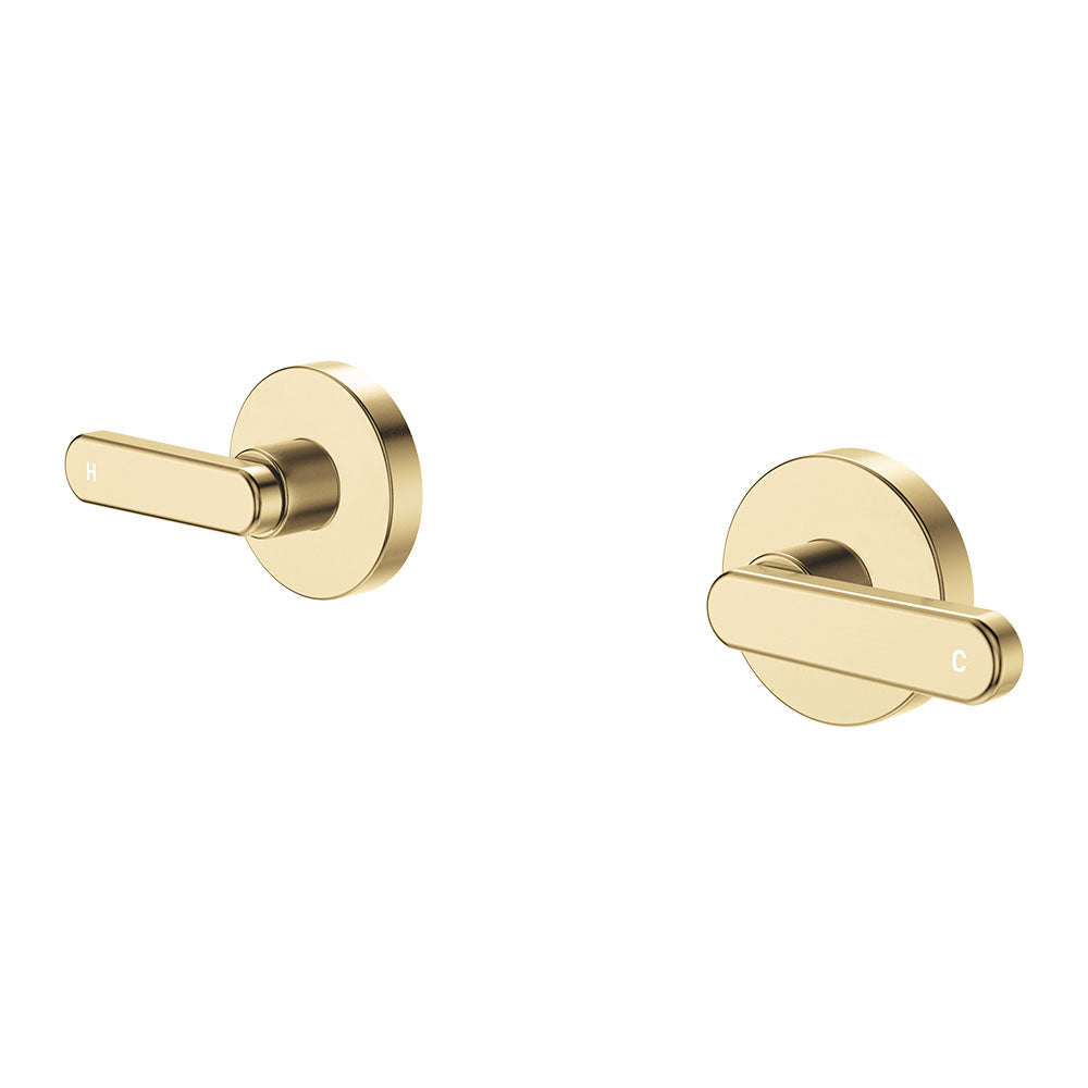 Kaya Lever Wall Taps - Urban Brass