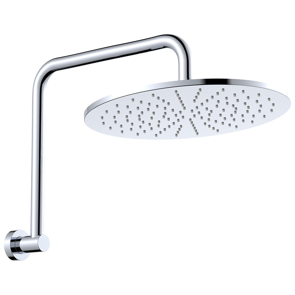 Empire Slim Gooseneck Shower Arm Set - Chrome