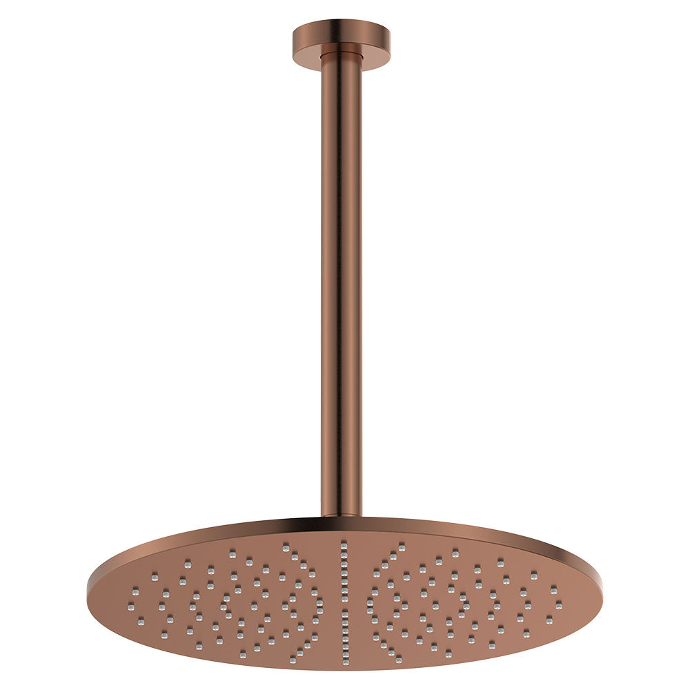 Empire Slim Ceiling Shower 300mm Head, 350mm Drop