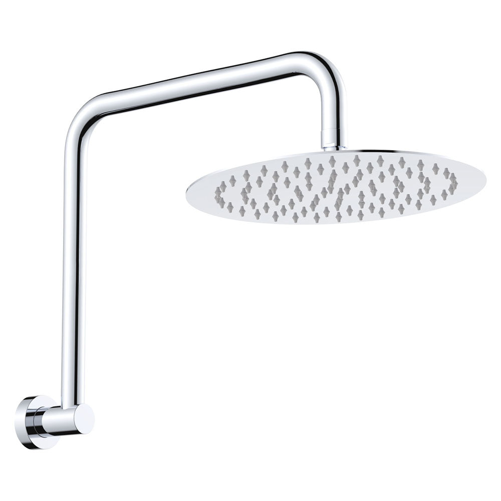 Kaya Gooseneck Shower Arm Set - Chrome