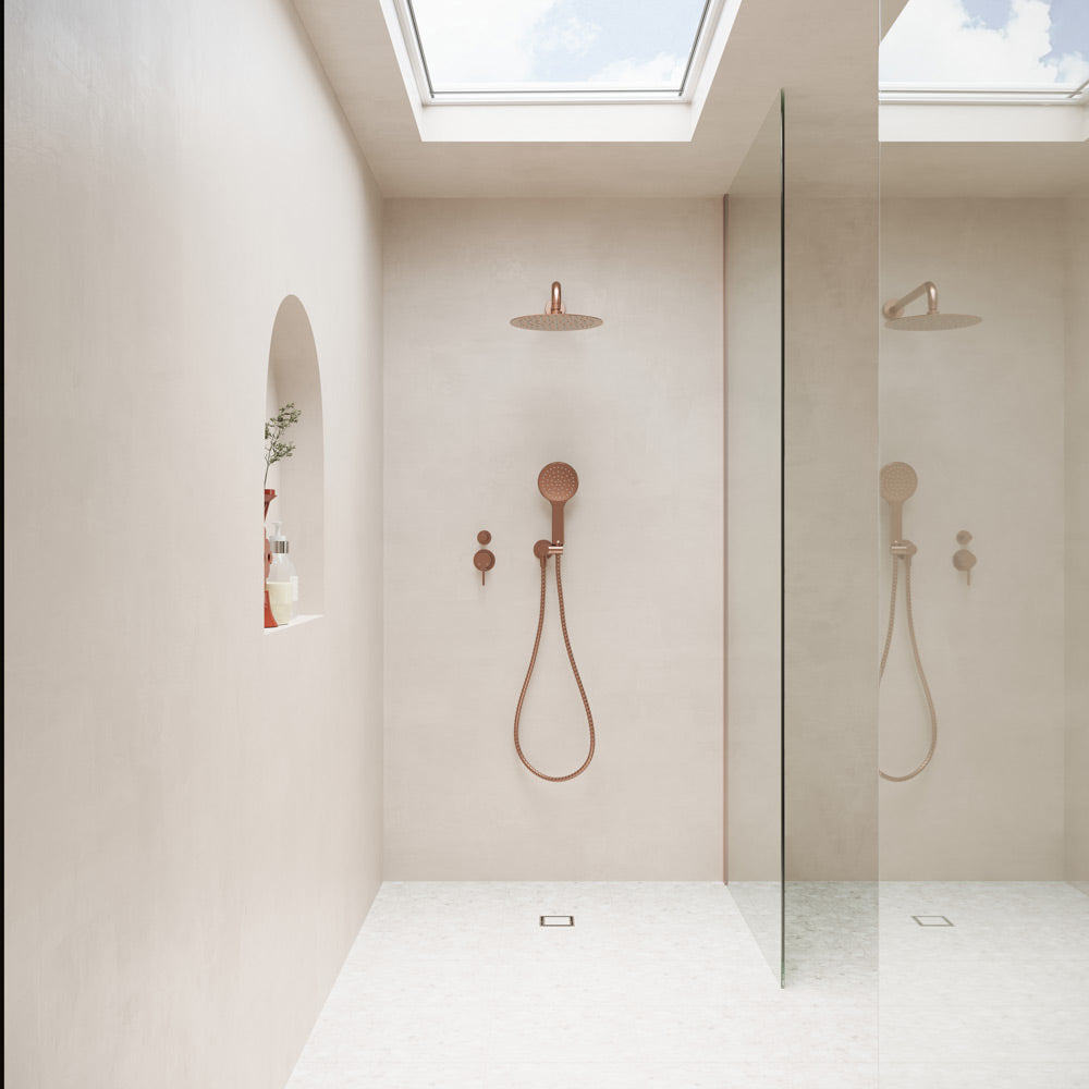 Kaya Shower Arm Set - Chrome