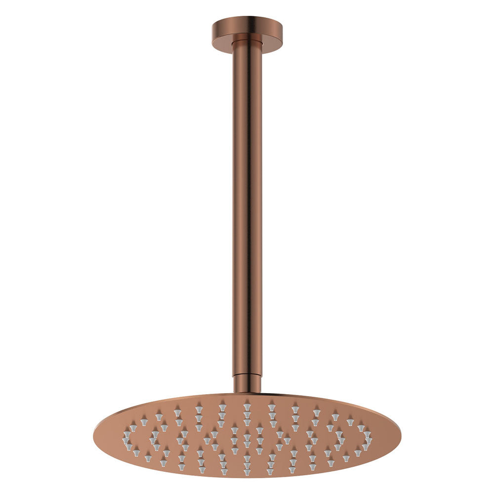 Kaya Ceiling Shower 250mm Head, 350mm Drop