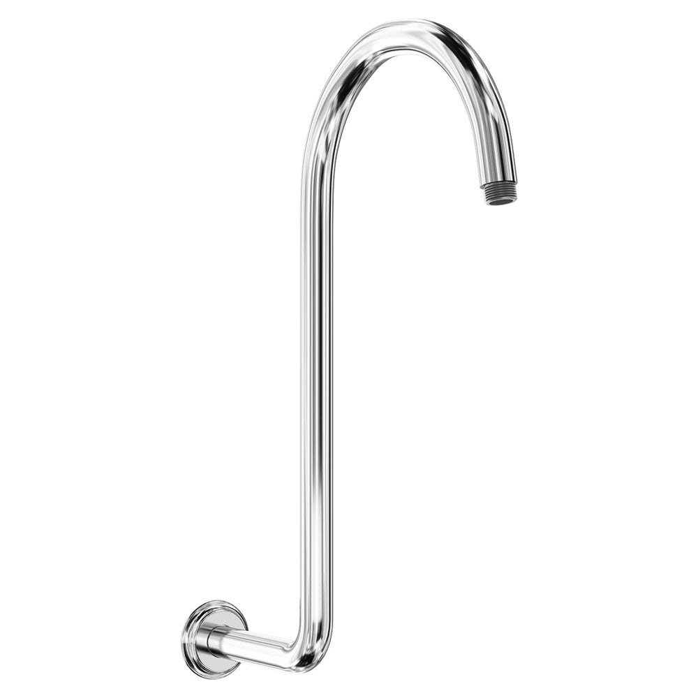 Classical Fixed Swan-Neck Arm - Chrome