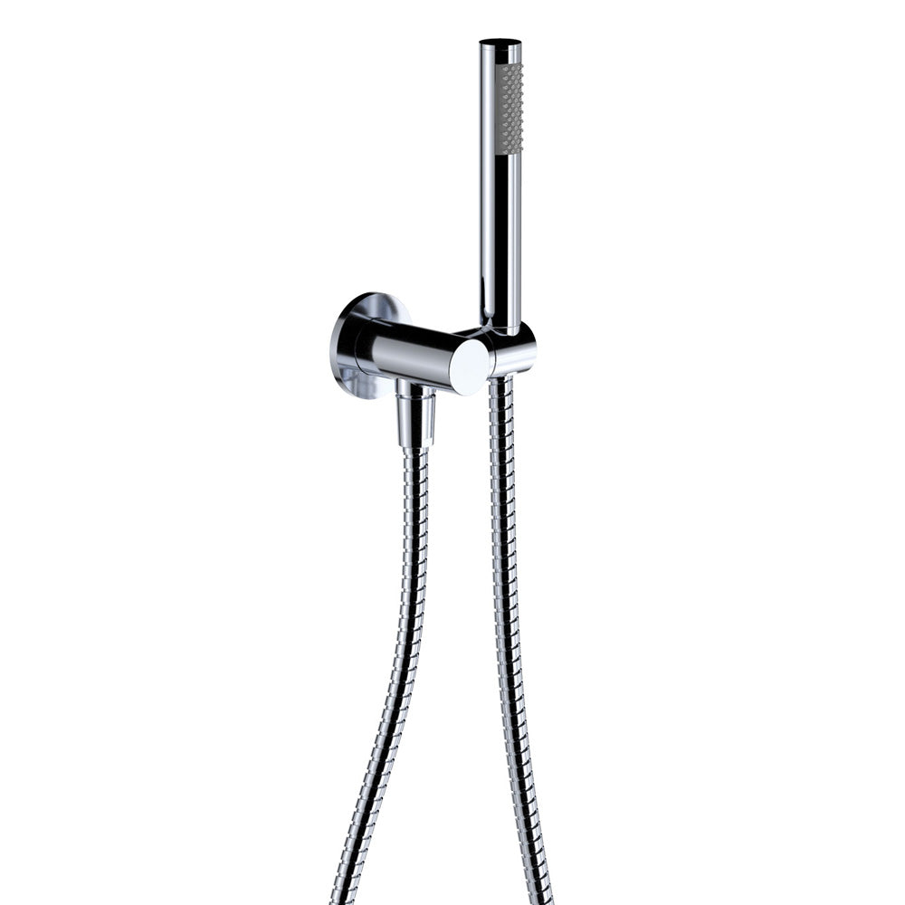 Isabella Hand Shower, Round Plate - Chrome