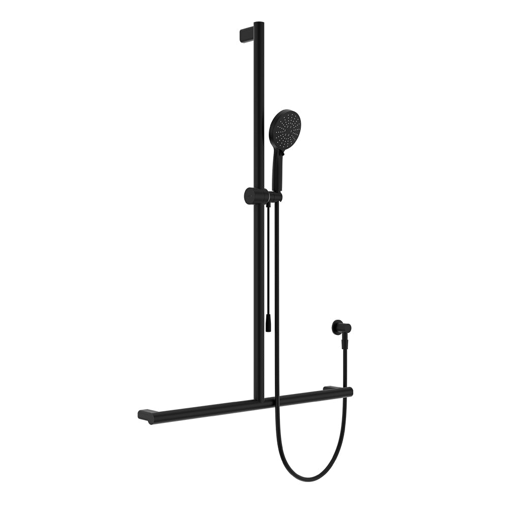 Care Inverted T Rail Shower with Push/Pull Slider