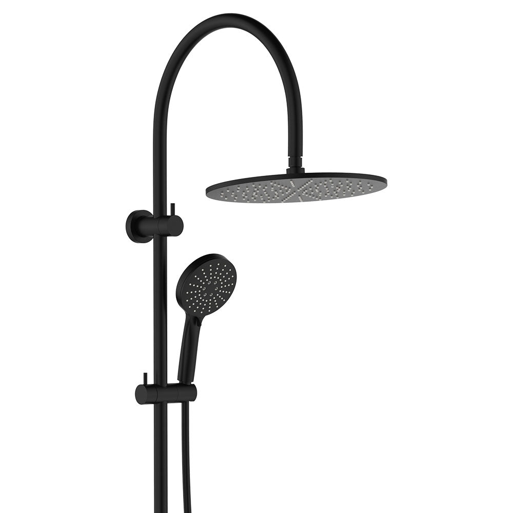 Empire Slim Curved Twin Shower