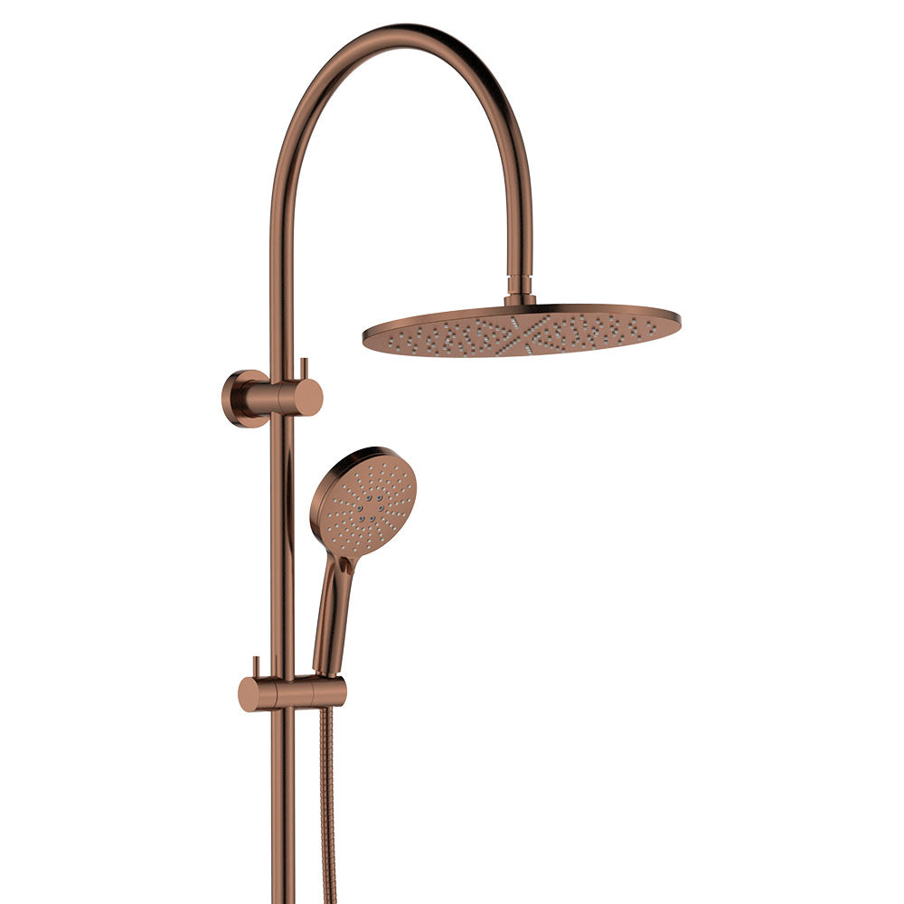 Empire Slim Curved Twin Shower