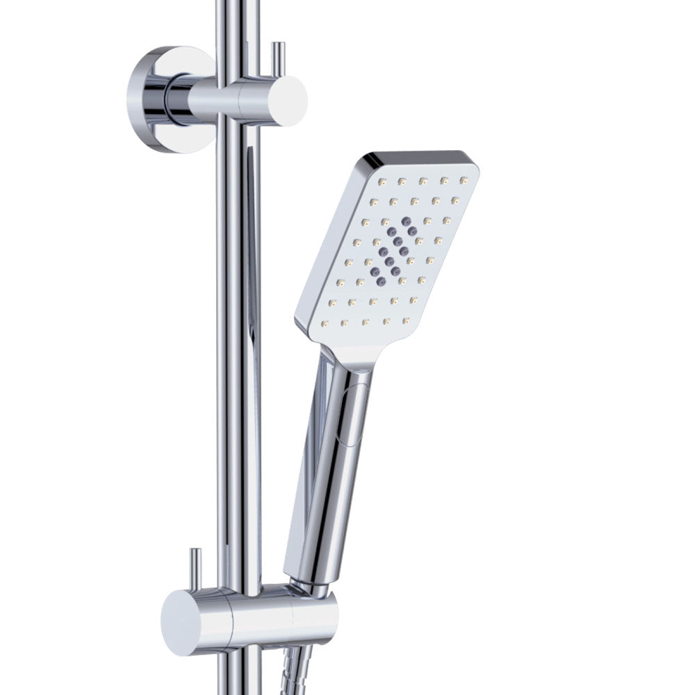 Tono Twin Shower - Chrome