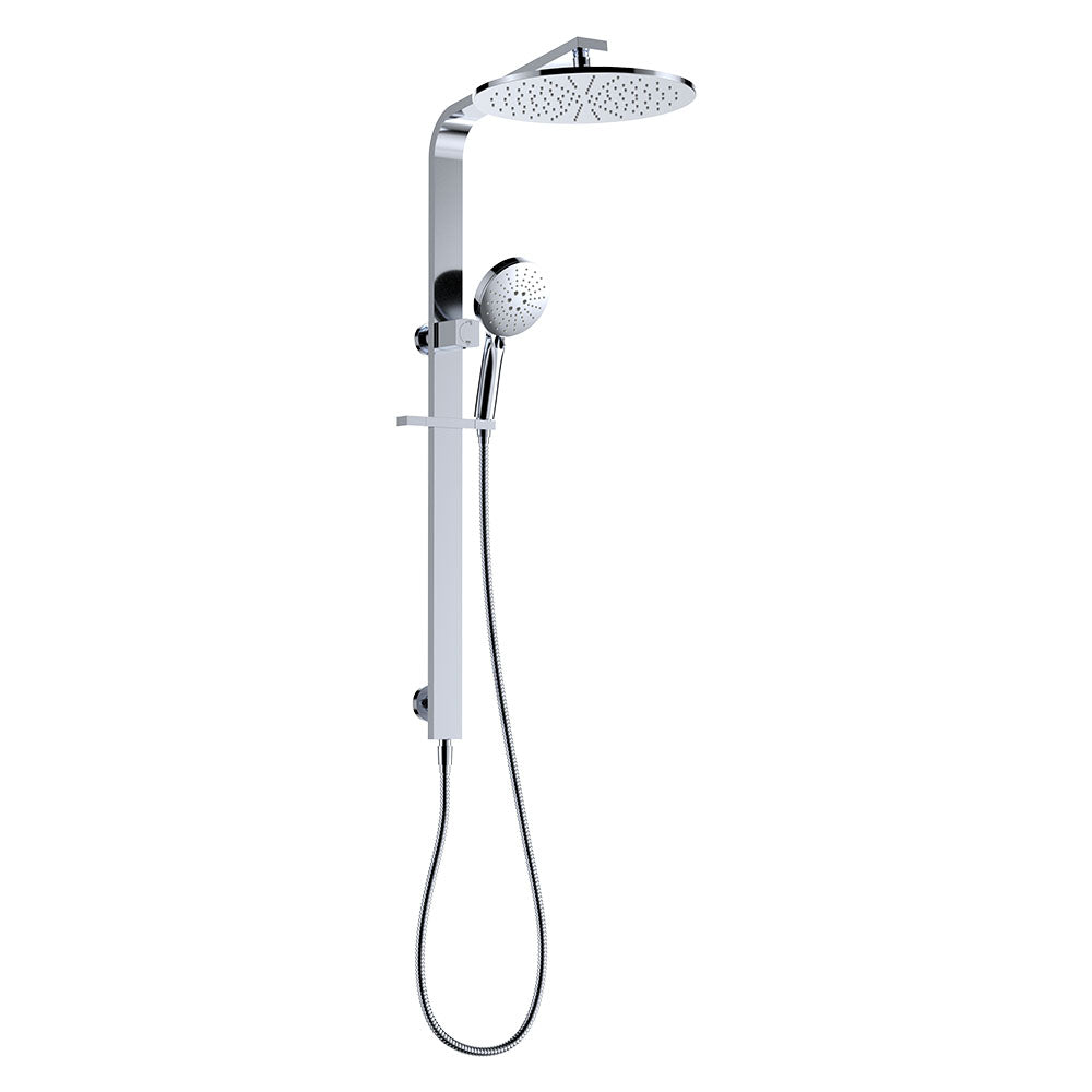 Empire Slim Deluxe Twin Shower - Chrome
