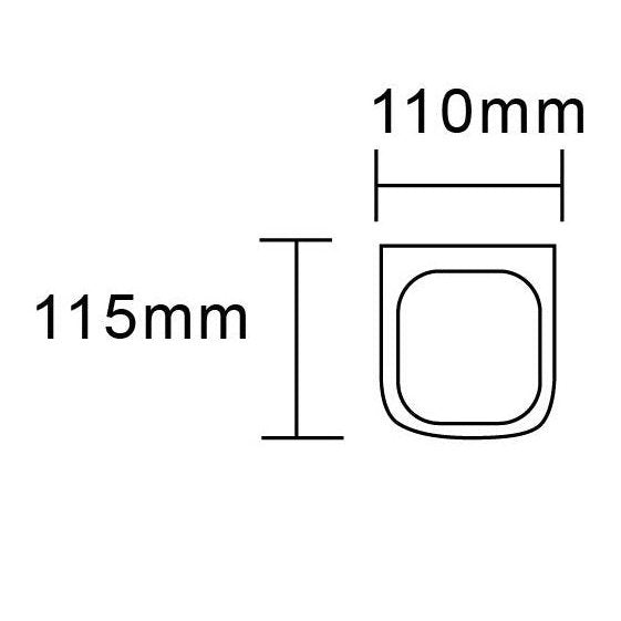 EXON Soap Dish - Blue Bathware 