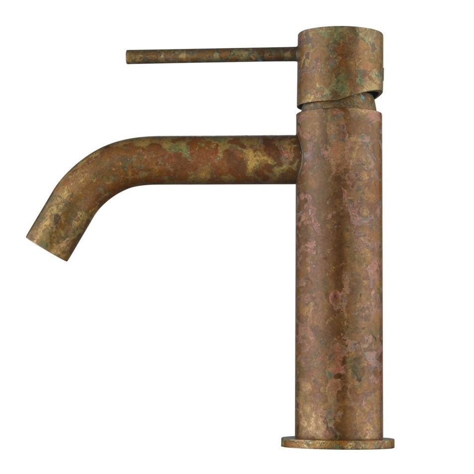 LVB Mica Basin Mixer - Curved Spout