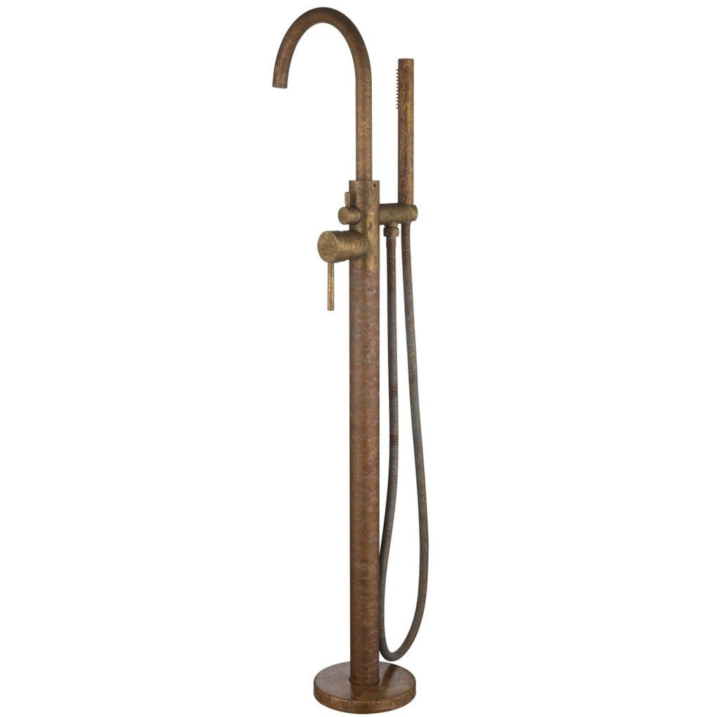 LVB Mica Freestanding Bath Mixer with Hand Shower