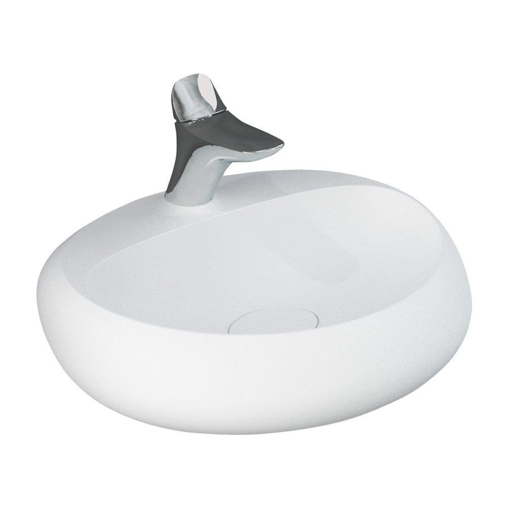 RAK Cloud Wall Basin, Matte White
