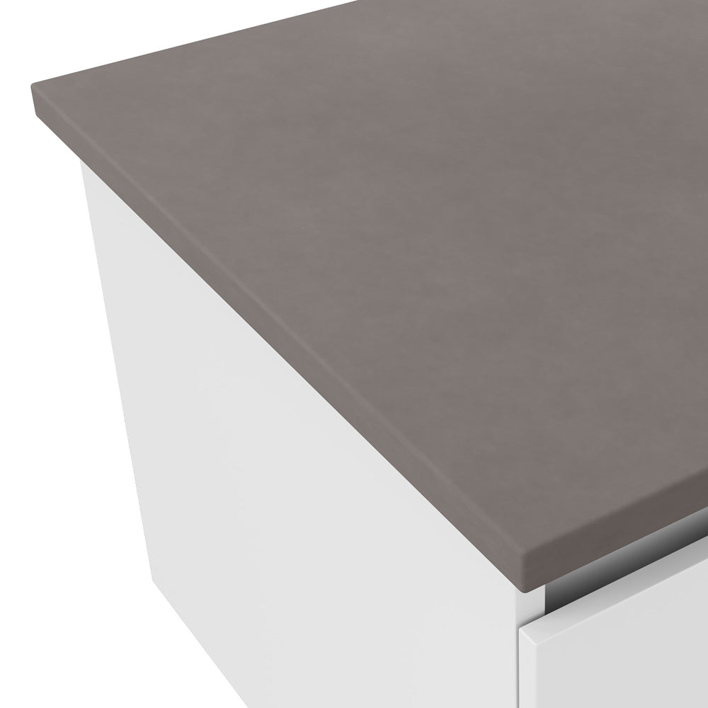 Fienza - Concrete Top Rectangular Full Depth | Vanity Top