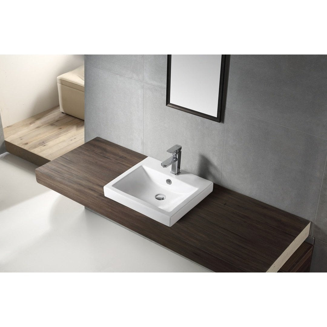 MEGGA-II Half Insert Basin WB 4034A - Blue Bathware 