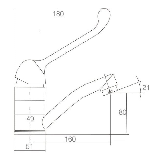 WT 150D - Blue Bathware 