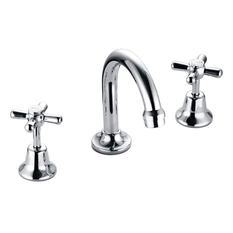 BATHMATES Basin Set WT 204 - Blue Bathware 