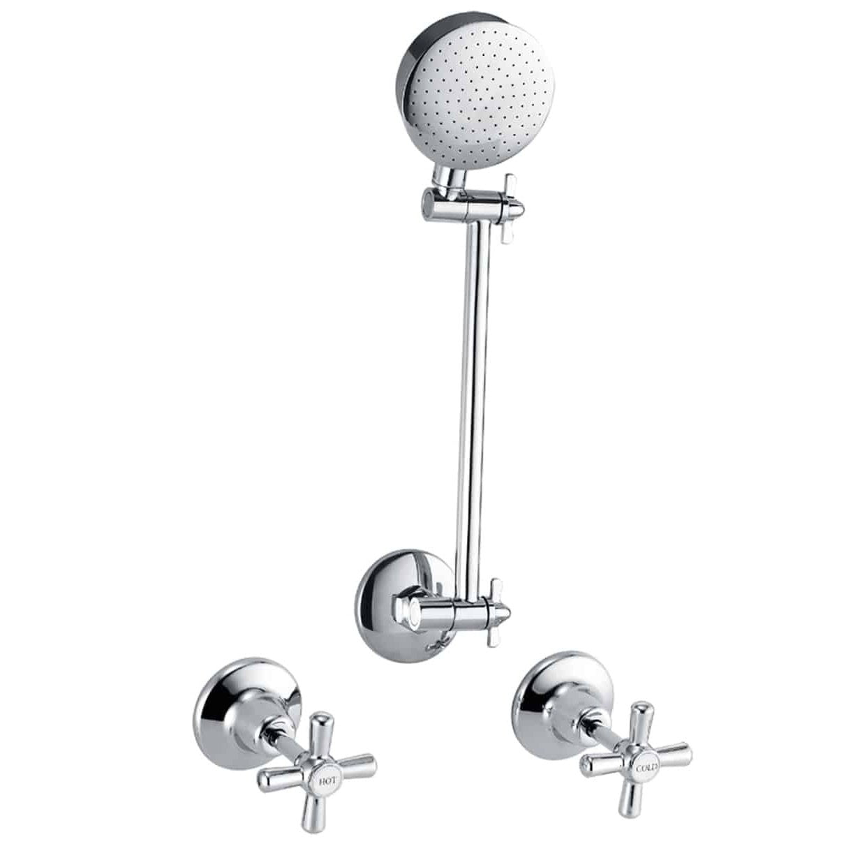 BATHMATES Shower Set WT 202 - Blue Bathware 