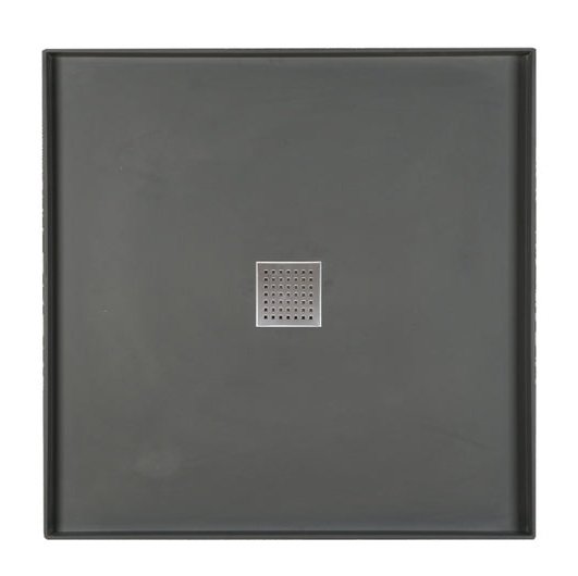 895mm Tile Tray with Grate SB-TT895 - Blue Bathware 