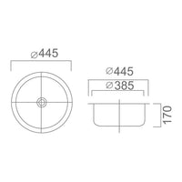 SS L45L - Blue Bathware 
