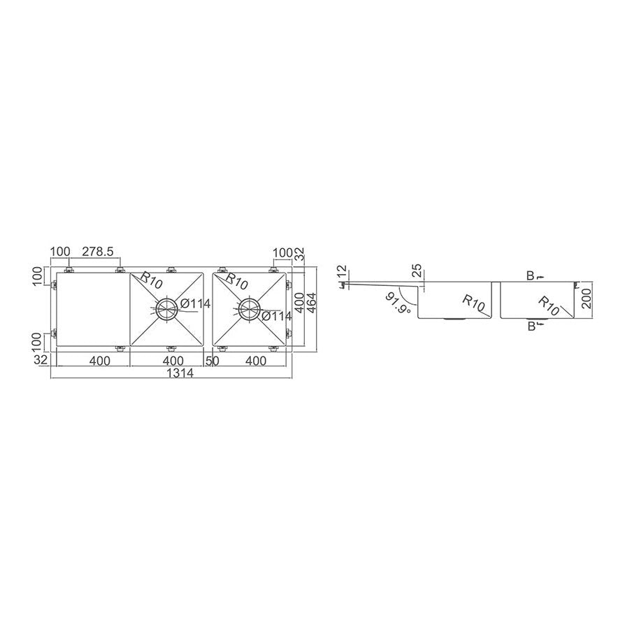 SS 1346 - Blue Bathware 